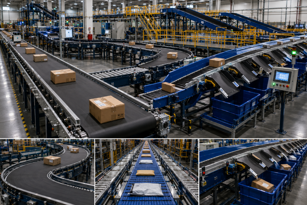 Belt & Modular Sorting Line